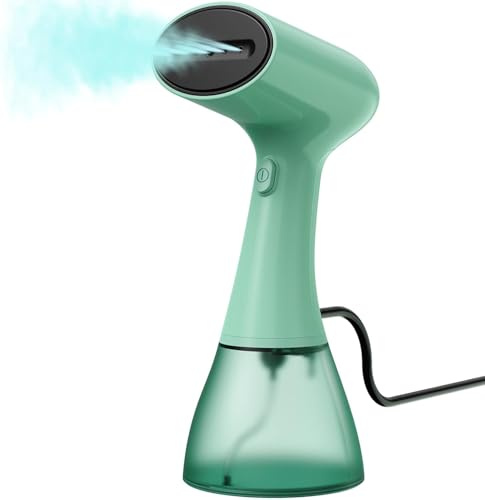 Clothes Steamer, Powerful 1800W Handheld Steamer Clothing Detachable 400ml Water Tank 20S Fast Heat-up for Wrinkle Removal, Portable Garment Steamer