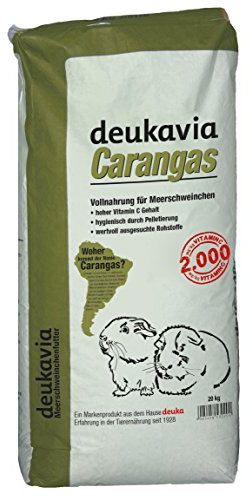 TOP-Futtermittel Meerschweinchenfutter | Basisfutter für Meerschweinchen | extra viel Vitamin C | Pellets | 20 kg