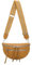 OBC ITALYSHOP24 Damen Tasche Umhängetasche Brusttasche Muster Gürtel Bauchtasche Crossbody Gürteltasche Hüfttasche Crossover Bodybag Schultertasche Handytasche Leder Optik Gelb S