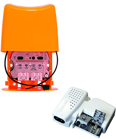 TECNOVOZ Kit 30DB MASTIL förstärkare + LTE 5G 700Mh MATKälla 2 ° Utdelning TELEVES 561621 + 5795 …