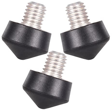 Pack de 3 soportes universales antideslizantes de 3/8 pulgadas para trípode Monopod de goma para Andoer Benro Gitzo Manfrotto trípode monopie
