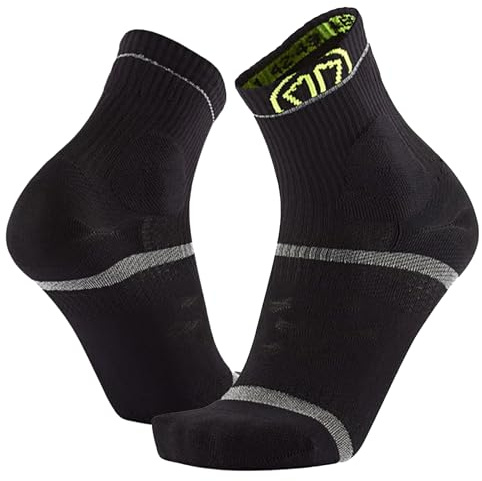 Sidas Calcetines de Trail Running, Trail Ultra, Bandas antideslizantes, Puntera ancha, Reducción de la fatiga muscular del pie, hombre y mujer