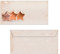 SIGEL DU137 Briefumschläge Weihnachten in kupferfarbenem Sterndesign | DIN lang | 50 Blatt | Copper Glance