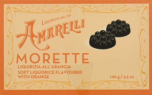 Liquirizia Amarelli Morette all'Arancia - 200 gr