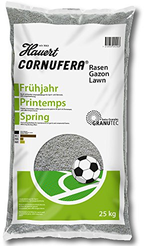 Hauert Cornufera Frühjahr Rasendünger 25 kg Startdünger Frühjahrsdünger Turbo