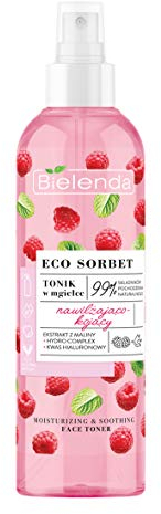 Bielenda Eco Sorbet Tonique dans la brume, 200 ml