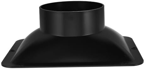 POPETPOP 1piezas Duct Reducer Adaptador De Ventilación Para Sistemas De Extracción De Aire Conector Cuadrado Para De Campana Extractora Compatible Tubos