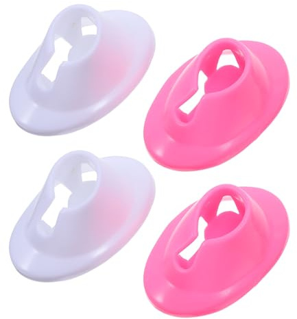 VILLCASE 8 Piezas Soporte para Esmalte de Uñas de Silicona Soporte Estable y Diseño Versátil para Manicura en Salones y Uso Personal