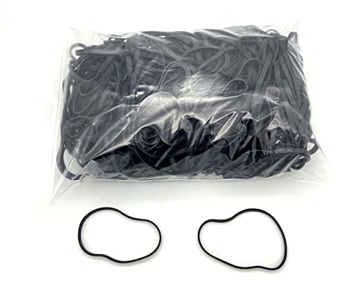 Progom - Gummibänder - 120(Ø75) mm x 5mm - schwarz - 1 kg beutel