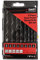 DART 8 Piece Brad Point Wood Drill Bit Set - High Grade Steel Drill Bits Sets Mixed Sizes (3mm, 4mm, 5mm, 6mm, 7mm, 8mm, 9mm, 10mm) - Professional Power Tool Accessories