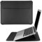 HoYiXi 14 Zoll Laptop Tasche PU Leder Hülle Kompatibel mit New MacBook Pro 14 2021/HUAWEI MateBook 14 2021/HP Chromebook 14''/Dell Latitude 14/13.5'' Surface Laptop 3, Schutzhülle (14 Zoll, schwarz)