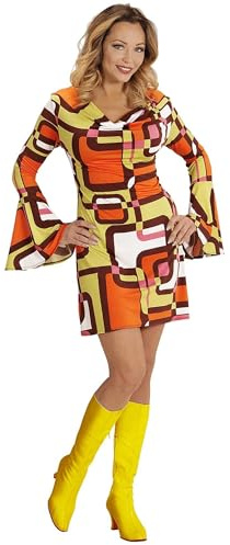 W WIDMANN MILANO Party Fashion - Costume Disco Style années 70, robe, Dancing Queen, déguisements de carnaval