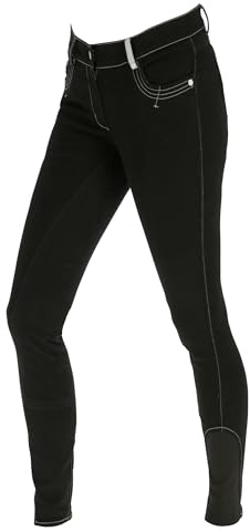 Kerbl 3297605 BasicPlus LS Lot de 20 Pantalons d'équitation pour Femme Noir Taille 36