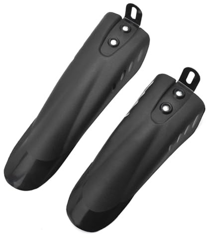 Buachois 1 Paire de Garde-Boue de Vélo, Garde-Boue Avant Arrière, Garde-Boue de Vélo D'équilibre, Garde-Boue Universel à Longueur Réglable Protection des Pneus pour Vélo Plat de 12/14/16/18/20 Pouces