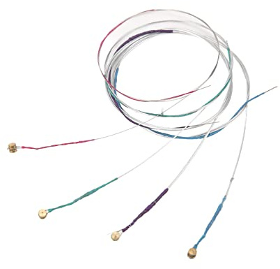 Vernickelte Geigensaiten, langlebige silberne Geigensaiten mit weichem Ton Reicher Klang für die Wartung und Reparatur von Musikinstrumenten