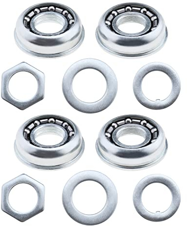 YINETTECH 2 Ensembles Boîtiers de Pédalier Remplacement Tasses Pressfit 5/16 Roulements à Cage Support de Pédalier Courses Vissées Accessoires pour Croiseur de Plage Lowrider