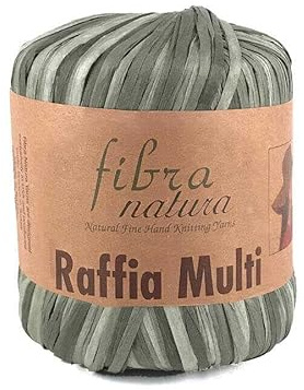 Fibra Natura, filo di rafia, % 100 cellulosa, filo di rafia, filo di macramè di carta, 34,9 g, paglia, filo decorativo (24)