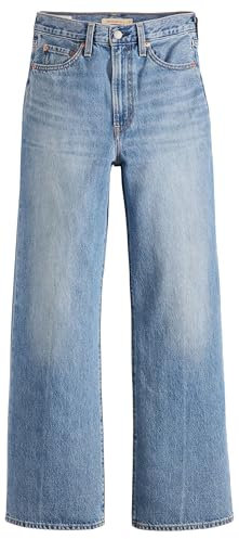 Levi's Women Ribcage Wide Leg Jeans, Not The Same, 28W / 30L