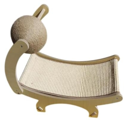 MUXZSIZ Cama de sisal para Gatos, Lugar de Descanso para Gatos Que disfrutan rascando y relajándose, Gatitos y pequeños Animales de Todas Las Edades para Descansar, Jugar,