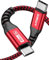 SUNGUY USB C auf Micro USB Kabel, lädt Micro USB Geräte, 15CM Ladekabel USB C auf Micro USB Kompatibel mit MacBook (Pro), Samsung Galaxy S20/S9/S9+/S10,Moto Z/Z2 -Rot