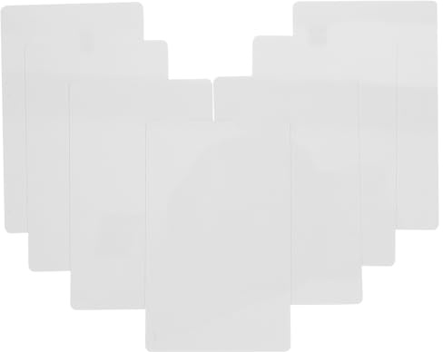 Lurrose Biglietti Da Visita in Metallo Per Sublimazione 3.31X2.20 Pollici Spessi 0.08Mm Alluminio Doppia Faccia Vuoti Per Incisione Personalizzata Ufficio
