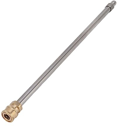 Barra di estensione per idropulitrice, compatibilità 1 4 pollici 40,4 cm patio, prato giardino utensili elettrici esterni parti di ricambio accessori bacchetta in acciaio inox connessione rapida