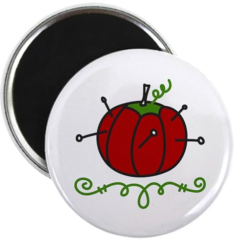 CafePress Pincushion Magnets 2.25 Round Magnet (10 pack)