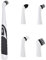 4in1 Electric Scrubber Cleaning Brush with 4 Replacement Heads,Cordless Electric Scrubber Dirt Oil Dust Household Brush for Bathroom Kitchen