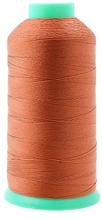 Mandala Crafts Size 92 280D T90 Bonded Nylon Thread - Rust 1100 YDs Tex 90 Heavy Duty Sewing Threads for Leather, Jeans, Weaving, Outdoor Marine Upholstery