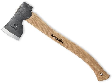 Hultafors Dvardala Premium Hunting & Forest Axe, Made of hand-forged Swedish CO2-neutral axe steel
