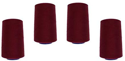4 Konen Overlockgarn Nähgarn VIGA 120 (0228 - bordeaux)