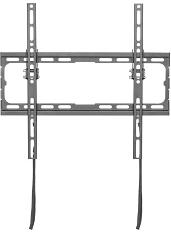 PureMounts Support TV Mural, Support Universel inclinable pour téléviseurs 32-70 Pouces Plats et incurvés jusqu'à 45kg, Support TV Max. VESA 400x400 mm, Noir