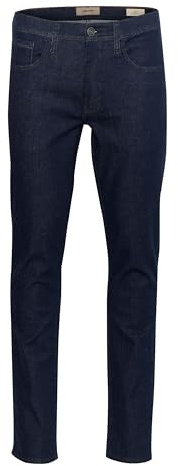 Blend BHJet Herren Jeanshose Hose mit Eingrifftaschen Gürtelschlaufen Stretch Baumwollmischung Slim fit, Größe:W33/32, Farbe:Denim Unwashed Blue (200299)