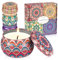 Tidolo 4 Pack 500G Duftkerze, Geschenke für Frauen, Kerzen Duft Geschenkset, Natürliches Sojawachs, Aromatherapie Duftkerzen Set zum Stressabbau für Parteien Geburtstag Muttertag