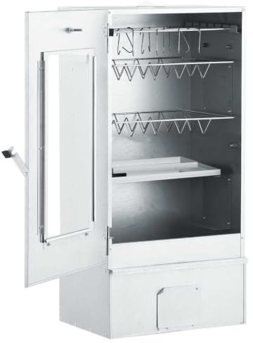 Horno Ahumador Multiusos con Mesa Acero Galvanizado