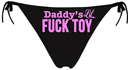 JINKAIJIA Women's Flirty Sexy Funny 3D Printed Low-waisted Tie string High elasticity Underpants Single Party Gifts Briefs (DD020 one size)