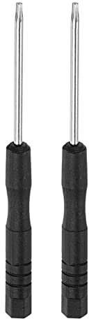 sourcing map Mini Torx Screwdriver, T6 Star Head for Watch Eyeglasses Electronics Repair, 2 Pcs