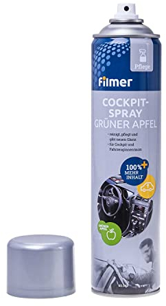 Cockpitspray Grüner Apfel 600ml, Reinigung und Pflege von Kunststoffteilen, Kunstleder und Holz, antistatisch, Innenraum PKW, Motorrad