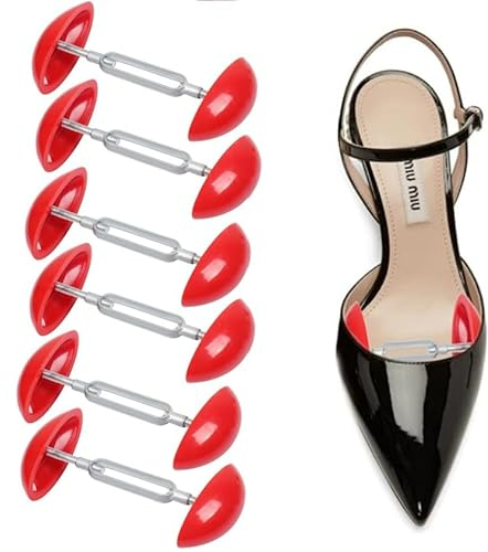 CHUANGOU 6 Pcs Civière À Chaussures Réglables，Extenseur De Chaussure，pour Bottes De Chaussures Talons Hauts.