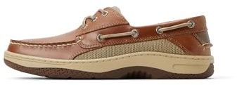 Sperry Men's Billfish 3-Eye Leather Boat Shoe, Cognac, 10 W