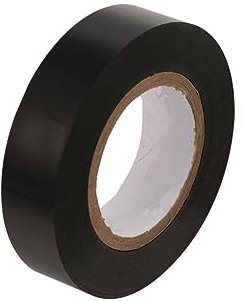 ULTECHNOVO 20m Pvc Flame Retardant Electrical Insulation Tape Black Strong Adhesive for and Industrial Use Moisture Abrasion Resistant for Wiring and Cable