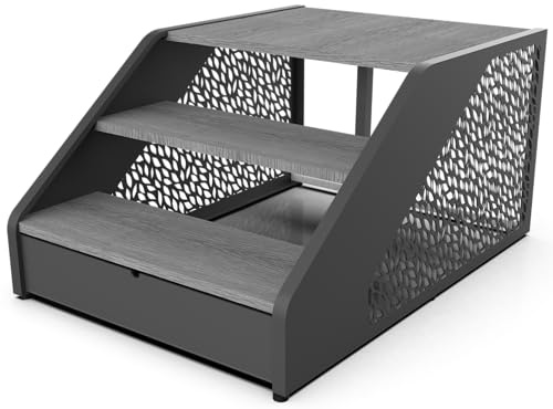 Poolex, Trappa För Spa, Sp-Steps-7016G, Säker, Robust Och Stabil Åtkomst, Enkel Installation, Kompatibel Med De Flesta Spa, Optimal Komfort För Daglig Användning