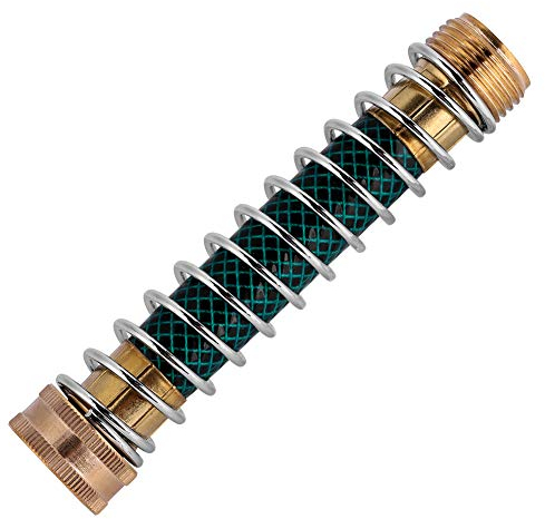 FTVOGUE Tubo di prolunga per rubinetto da giardino Connettore a molla Bobina Kink Protector Irrigazione Accessorio