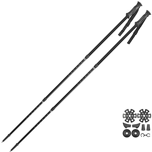 Speeron Walkingstöcke: Wander-, Trekking- & Walking-Stöcke, Anti-Shock, höhenverstellbar (Nordic Walking Stöcke, Wanderstöcke, Trainer)