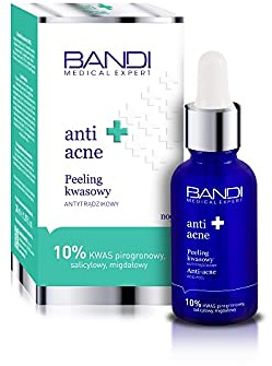 Bandi Anti-acne Peel Chemical Peel Acne Solution for Clear Skin with Aha Bha Exfoliant Face Exfoliator Cream for Radiant Complexion Skincare Approach Whitehead Removal