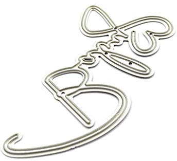 Baby Metall Schneidwerkzeuge,Stanzschablonen Buchstaben Schriftzüge, Schriften, Glückwünsche, Geburtstag