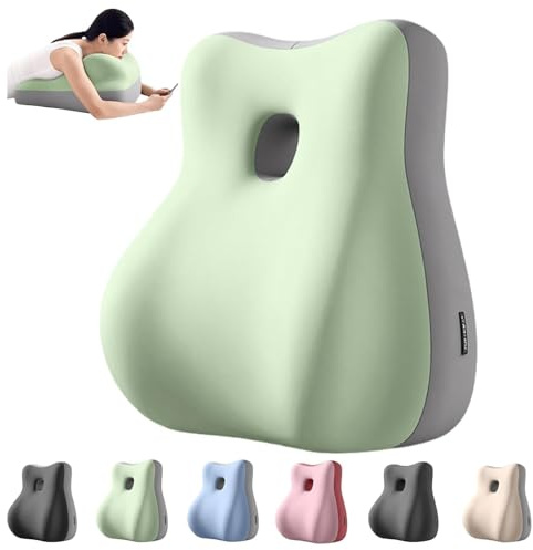 Cojín de glúteos para parejas, cojín de glúteos para mujeres embarazadas, diseño resistente, ideal para sentarse y acostarse, almohada de cuña de espuma viscoelástica, se recupera después del impacto