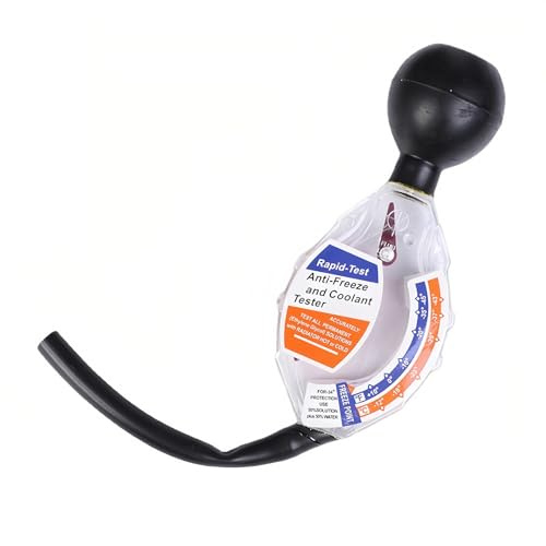 Kiuiom Misuratore Liquido Antigelo,Tester del Liquido di Raffreddamento Antigelo del Tipo a Quadrante,Tester per Liquido di Raffreddamento,Strumenti di Riparazione Automobilistica Accessorio