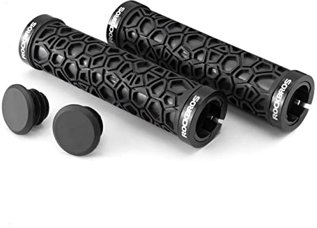 ROCKBROS Bicycle Handlebar Grips Aluminum Alloy Double Lock-on Bike Covers