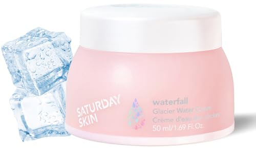Saturday Skin Gesichtsfeuchtigkeitscreme Wassercreme Natürliche Gesichtsfeuchtigkeitscreme Ölfreier Geltyp Tages- und Nachtcreme Koreanische Hautpflege - 1,69 Fl. Unze.